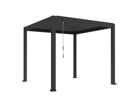 Patioslife Atlantic™ | Manual Freestanding Louvre Roof – All-Weather Aluminium Shelter for Decks, Patios & Poolsides