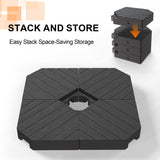 Patioslife 200kg Large Base for Aegis Series 2-Tier Cantilever Umbrella-4pcs