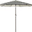 Patioslife Outdoor Market Breeze™ Patio Outdoor Umbrella with 8 Sturdy Ribs  Push Button Tilt and Crank