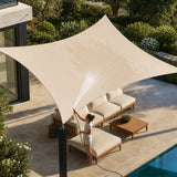 Patioslife Shade Sail – UV Protection, Reinforced Edges & Durable D-Rings for Patio, Garden, Deck & Pool