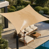 Patioslife Shade Sail – UV Protection, Reinforced Edges & Durable D-Rings for Patio, Garden, Deck & Pool