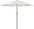 Patioslife Outdoor Market Breeze™ Patio Outdoor Umbrella with 8 Sturdy Ribs  Push Button Tilt and Crank