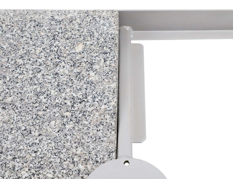 Patioslife Alabaster™ | 4m Round Cantilever Umbrella Compatible Granite Base - 209kg