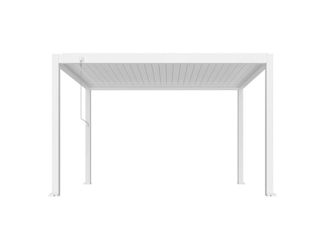 Patioslife Atlantic™ | Manual Freestanding Louvre Roof – All-Weather Aluminium Shelter for Decks, Patios & Poolsides