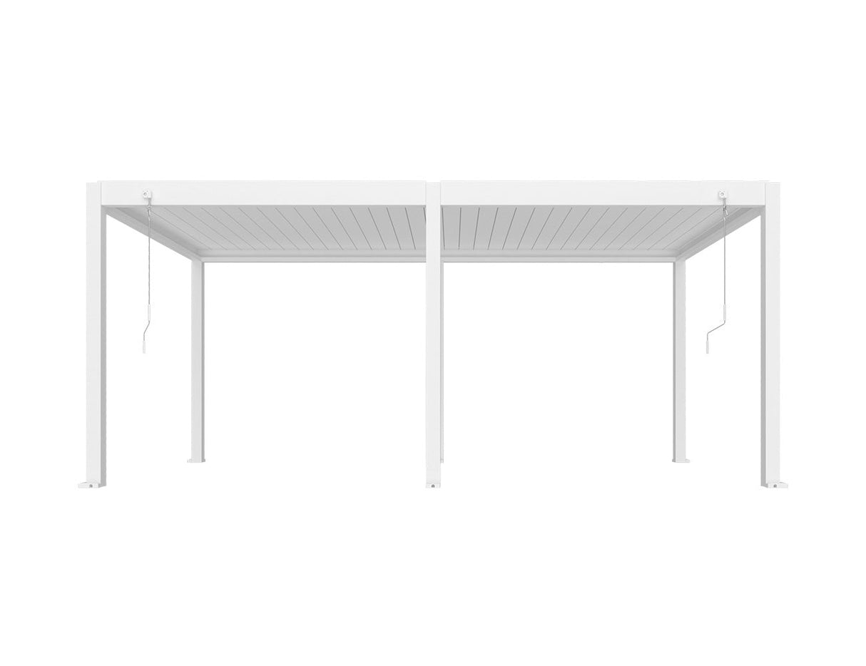 Patioslife Atlantic™ | Manual Freestanding Louvre Roof – All-Weather Aluminium Shelter for Decks, Patios & Poolsides