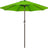 Patioslife Outdoor Market Breeze™ Patio Outdoor Umbrella with 8 Sturdy Ribs  Push Button Tilt and Crank