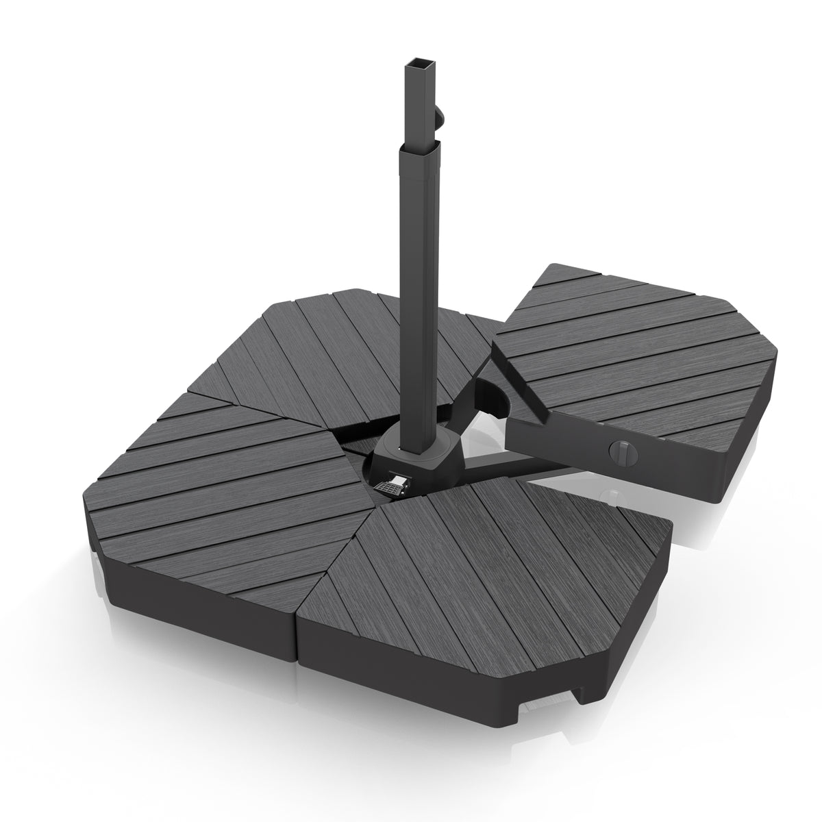 Patioslife 200kg Large Base for Aegis Series 2-Tier Cantilever Umbrella-4pcs