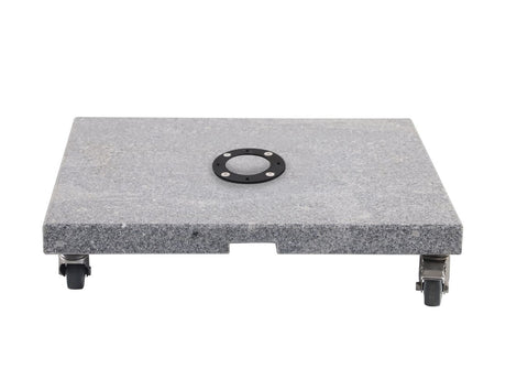 Patioslife | 100 kg Granite Umbrella Base – Ultra‑Heavy Stone Stability for Large Outdoor Umbrellas