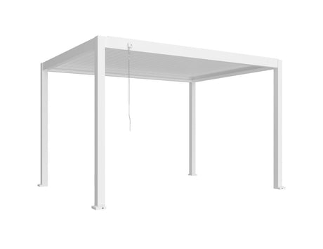 Patioslife Atlantic™ | Manual Freestanding Louvre Roof – All-Weather Aluminium Shelter for Decks, Patios & Poolsides