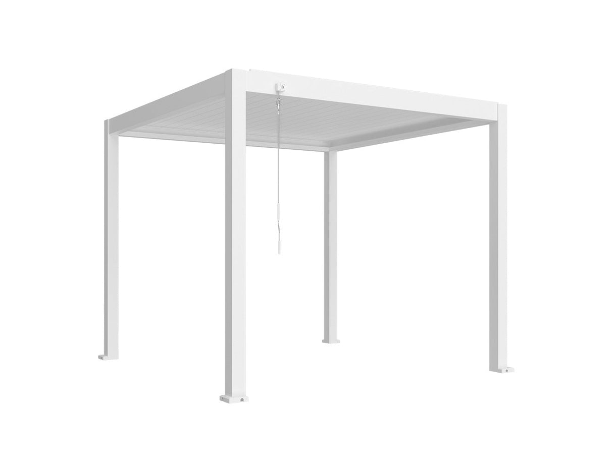 Patioslife Atlantic™ | Manual Freestanding Louvre Roof – All-Weather Aluminium Shelter for Decks, Patios & Poolsides