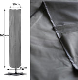 Patioslife All-Weather Patio Umbrella Cover – Waterproof, Dustproof, UV &amp; Wind Resistant, Durable 600D Oxford Cloth, Fits Most Garden Umbrellas, All-Season Protection