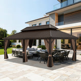 Patioslife Aluminium Carport with Steel Roof – Weatherproof Canopy for Cars, Motorbikes & Campervans