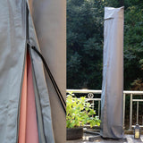 Patioslife All-Weather Patio Umbrella Cover – Waterproof, Dustproof, UV &amp; Wind Resistant, Durable 600D Oxford Cloth, Fits Most Garden Umbrellas, All-Season Protection