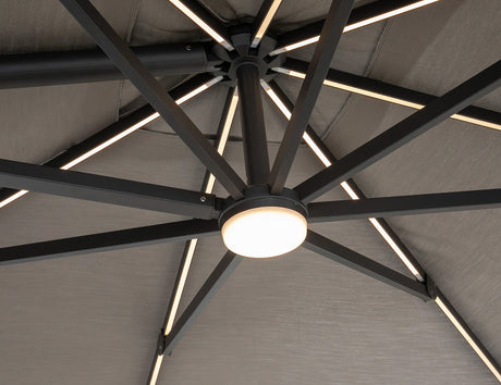 Patioslife Agave™ 3m Square Cantilever Umbrella 