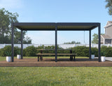 Patioslife Atlantic™ | Manual Freestanding Louvre Roof – All-Weather Aluminium Shelter for Decks, Patios & Poolsides