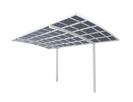 Patioslife | Single Carport 5.5m – All-Weather Aluminium Shelter for Cars, Driveways & Outdoor Spaces