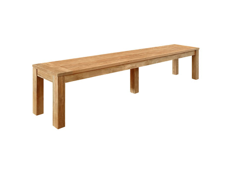 Patioslife | Teak Outdoor Dining Set (2pcs) – Solid Wood Elegance for Patios, Decks & Gardens