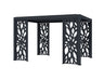 Patioslife Atlantic™ | Freestanding Pergola with Patterned Privacy Panel – Stylish Aluminium Shelter for Garden, Patio & Outdoor Entertaining 0.866