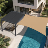 Patioslife Shade Sail – UV Protection, Reinforced Edges & Durable D-Rings for Patio, Garden, Deck & Pool