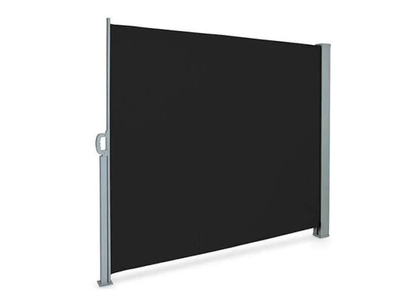 Patioslife | 2×3m Retractable Side Awning – Privacy & Wind Protection for Balconies, Patios & Backyards