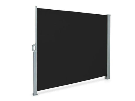 Patioslife | 2×3m Retractable Side Awning – Privacy & Wind Protection for Balconies, Patios & Backyards
