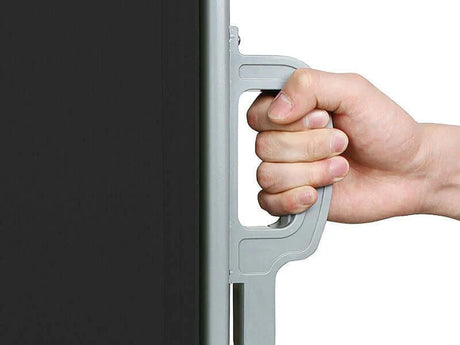 Patioslife | 2×3m Retractable Side Awning – Privacy & Wind Protection for Balconies, Patios & Backyards