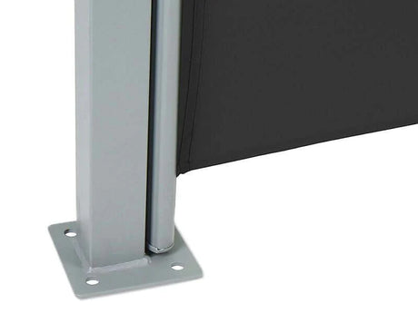Patioslife | 2×3m Retractable Side Awning – Privacy & Wind Protection for Balconies, Patios & Backyards