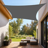 Patioslife Shade Sail – UV Protection, Reinforced Edges & Durable D-Rings for Patio, Garden, Deck & Pool