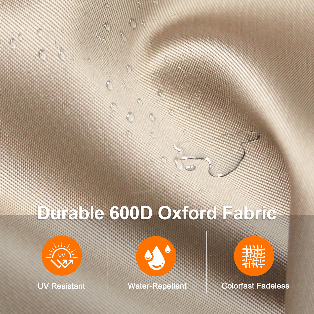 Patioslife™ | Waterproof Outdoor Umbrella Cover – Anti-UV, Easy to Store, Fits Curved Cantilever and Straight Pole Parasols