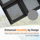 Patioslife Heavy-Duty Cantilever Umbrella Base with Wheels, Up to 400 kg Capacity, Decorative Modular Rolling Stand Compatible with Aegis Series and Most Offset Patio Umbrellas for Patio, Garden and Poolside