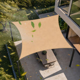 Patioslife Shade Sail – UV Protection, Reinforced Edges & Durable D-Rings for Patio, Garden, Deck & Pool