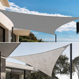 Patioslife Shade Sail – UV Protection, Reinforced Edges & Durable D-Rings for Patio, Garden, Deck & Pool