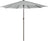 Patioslife Market Breeze grey patio umbrella with crank and tilt features for outdoor dining shade