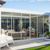 Patioslife Atlantic™ | Freestanding Pergola Glass Sliding Door for Patios, Gardens & Entertaining Spaces
