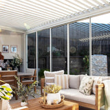 Patioslife Atlantic™ | Freestanding Pergola Glass Sliding Door for Patios, Gardens & Entertaining Spaces