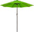 Patioslife Market Breeze lime outdoor umbrella for colourful garden, patio and poolside shade