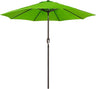 Patioslife Market Breeze lime outdoor umbrella for colourful garden, patio and poolside shade