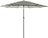 Patioslife Market Breeze Outdoor Umbrella 2.0 Black and Ivory Stripe Patio Umbrella for Poolside and Alfresco Dining
