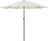 Patioslife Market Breeze Outdoor Umbrella 2.0 Creamy White Patio Umbrella for Elegant Outdoor Dining Shade