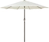 Patioslife Market Breeze Outdoor Umbrella 2.0 Creamy White Patio Umbrella for Elegant Outdoor Dining Shade