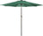 Patioslife Market Breeze Outdoor Umbrella 2.0 Dark Green Outdoor Umbrella for Garden Patio and Pool Shade