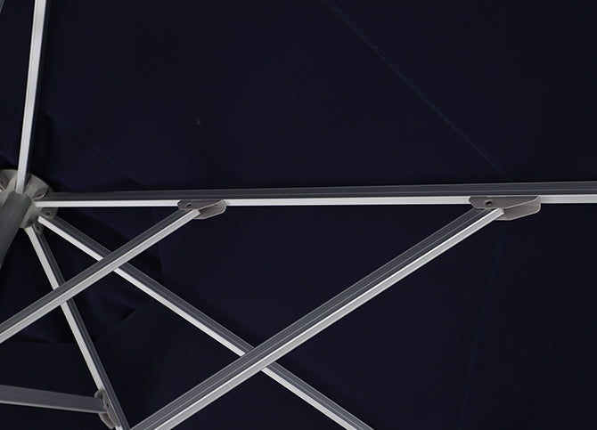 Patioslife Auron™ | 5M Round Market Umbrella – Sunbrella Canopy, Fade-Resistant & Telescopic Pole, Perfect for Patios, Poolsides & Gardens