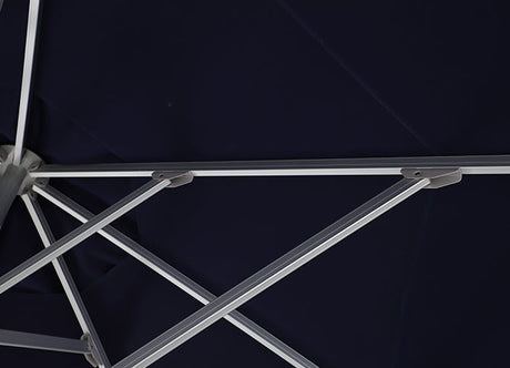 Patioslife Auron™ | 5M Round Market Umbrella – Sunbrella Canopy, Fade-Resistant & Telescopic Pole, Perfect for Patios, Poolsides & Gardens