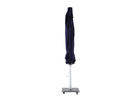 Patioslife Auron™ | 5M Round Market Umbrella – Sunbrella Canopy, Fade-Resistant & Telescopic Pole, Perfect for Patios, Poolsides & Gardens