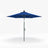 Patioslife Solara navy blue market umbrella with reinforced frame, crank handle and elegant outdoor shade design