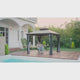 Patioslife Luxury Haven Coastal Hardtop Gazebo | Designed for Australian Outdoor Conditions with 120×120mm Aluminium Posts, Drainage Gutters, Double Vented Roof & Curtains